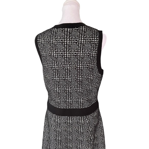 Kate Spade - NWT Mod Plaid Knee Length Sweater Dress Sz M - Picture 7 of 12